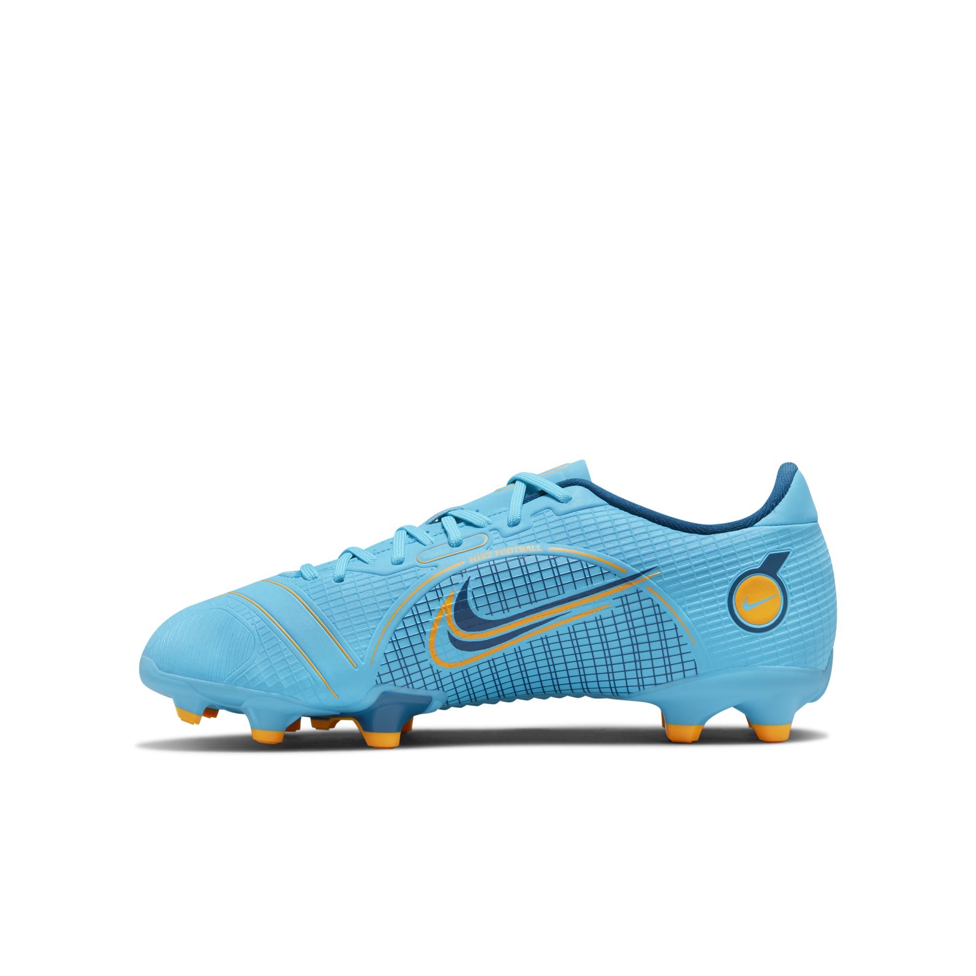 Nike Jr. Mercurial Vapor 14 Academy MG Little/Big Kids' Multi-Ground Soccer Cleats - DJ2856-484-NIKE by Nike | Available at Niky's Sports