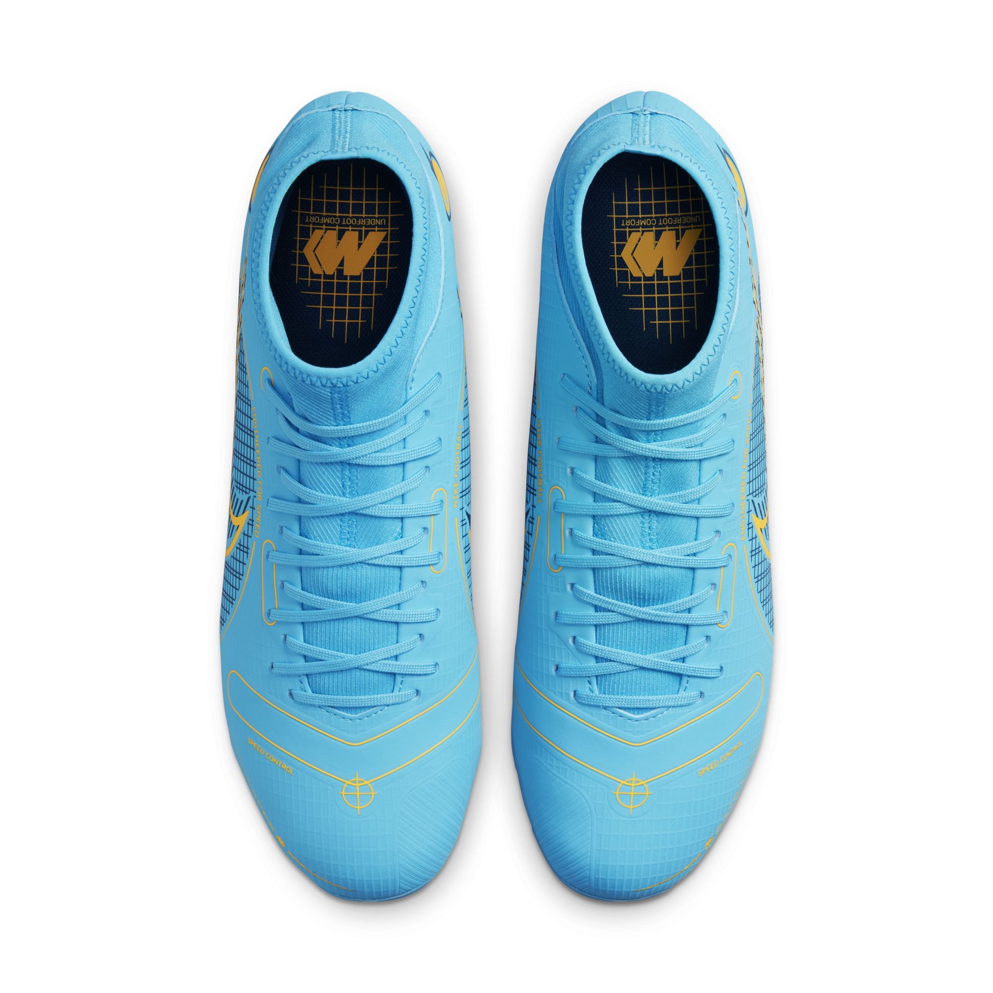 Nike Mercurial Superfly 8 Academy MG Multi-Ground Soccer Cleats - DJ2873-484-NIKE by Nike | Available at Niky's Sports