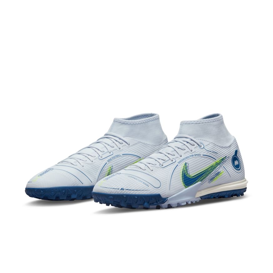 Nike Mercurial Superfly 8 Academy TF Turf Soccer Shoes - DJ2878-054-NIKE by Nike | Available at Niky's Sports