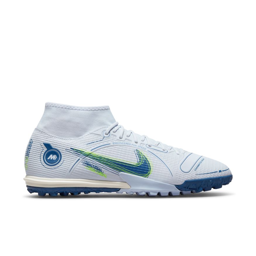 Nike Mercurial Superfly 8 Academy TF Turf Soccer Shoes - DJ2878-054-NIKE by Nike | Available at Niky's Sports