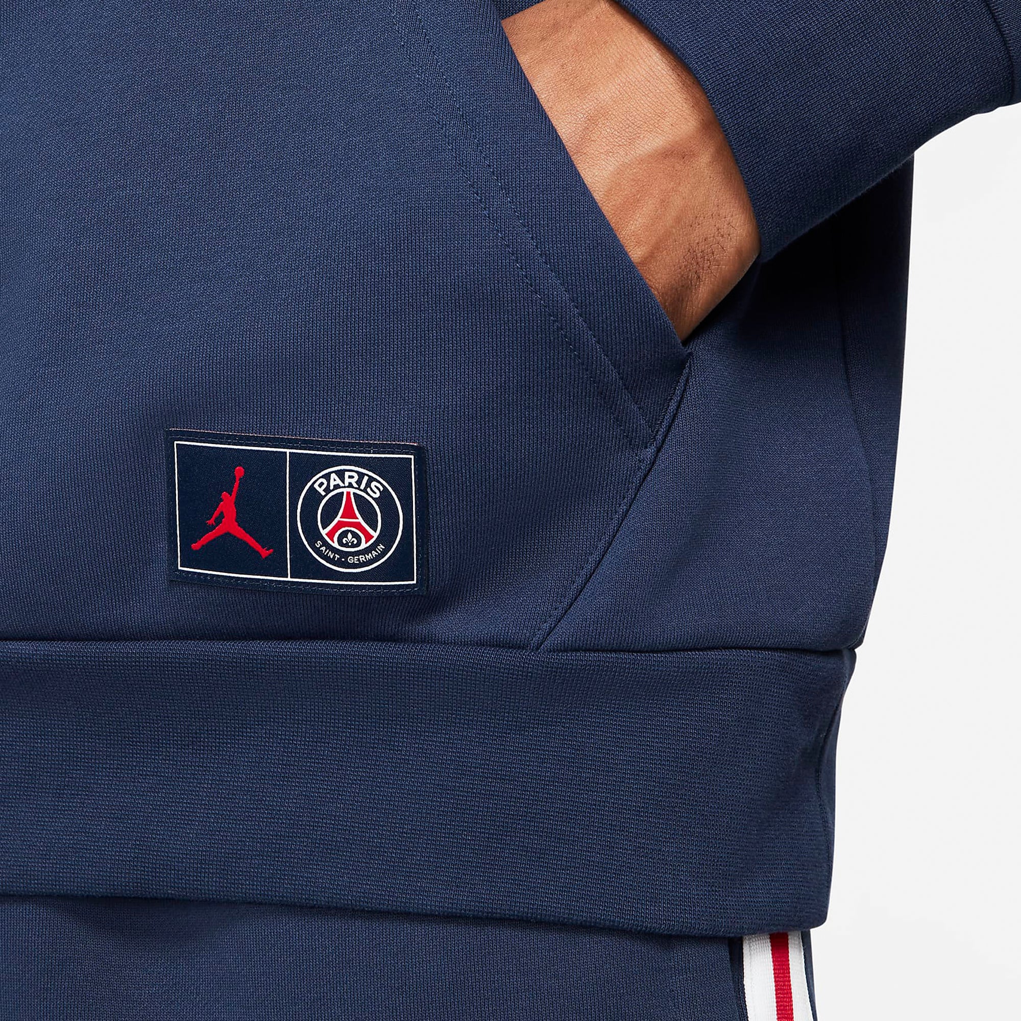 Paris Saint-Germain Men's Fleece Pullover Hoodie - DJ3928-410-NIKE by Nike | Available at Niky's Sports