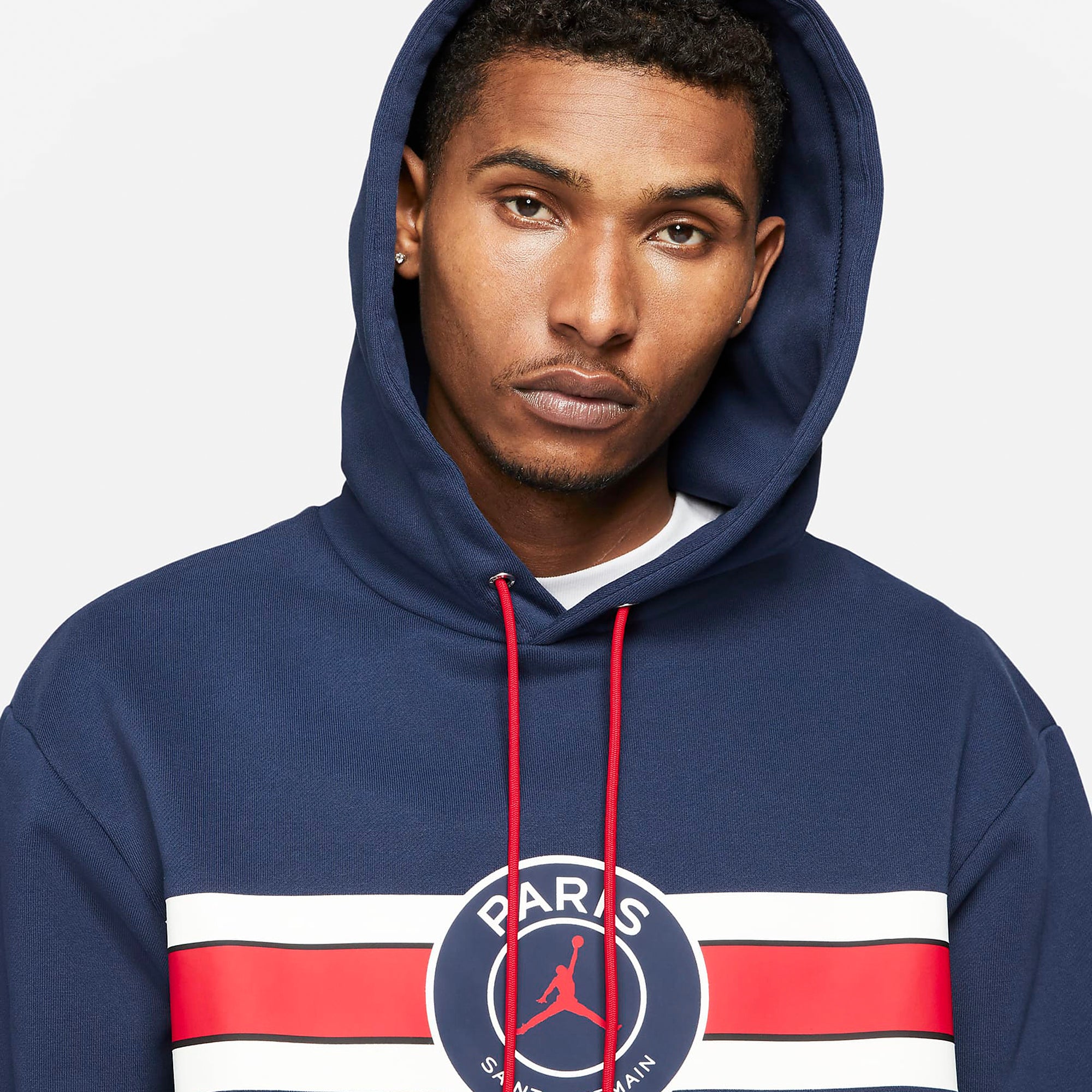 Paris Saint-Germain Men's Fleece Pullover Hoodie - DJ3928-410-NIKE by Nike | Available at Niky's Sports