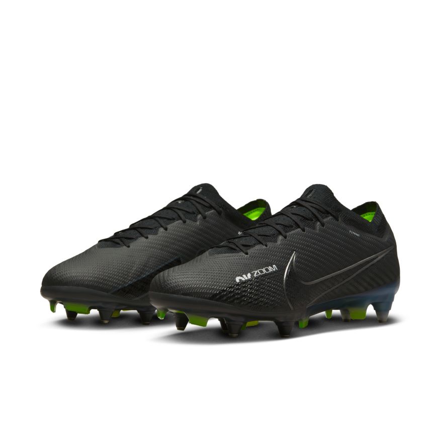 Nike Zoom Mercurial Vapor 15 Elite SG-Pro Anti-Clog Traction Soft-Ground Soccer Cleats - DJ5168-001-NIKE by Nike | Available at Niky's Sports