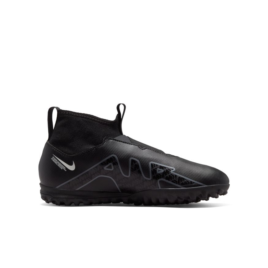 Nike Jr. Zoom Mercurial Superfly 9 Academy TF Little/Big Kids' Turf Soccer Shoes - DJ5616-001-NIKE by Nike | Available at Niky's Sports