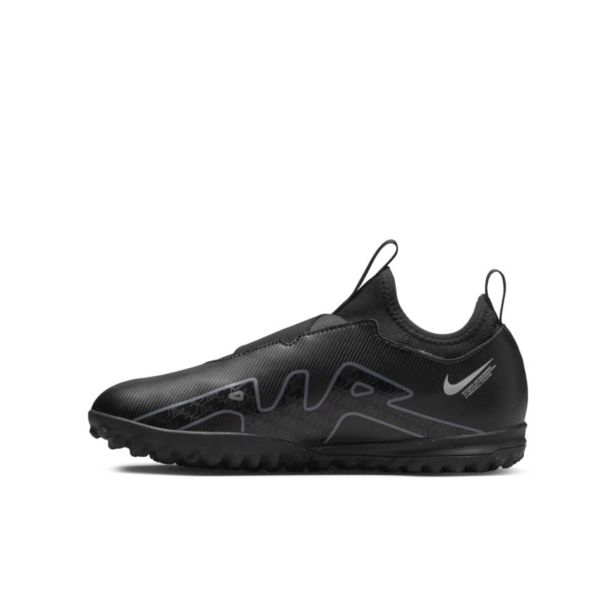 Nike Jr. Zoom Mercurial Vapor 15 Academy TF Little/Big Kids' Turf Soccer Shoes - DJ5621-001-NIKE by Nike | Available at Niky's Sports