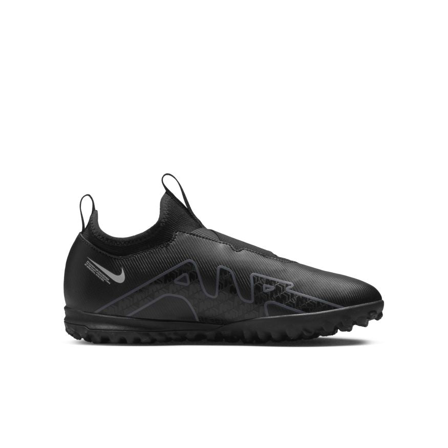 Nike Jr. Zoom Mercurial Vapor 15 Academy TF Little/Big Kids' Turf Soccer Shoes - DJ5621-001-NIKE by Nike | Available at Niky's Sports