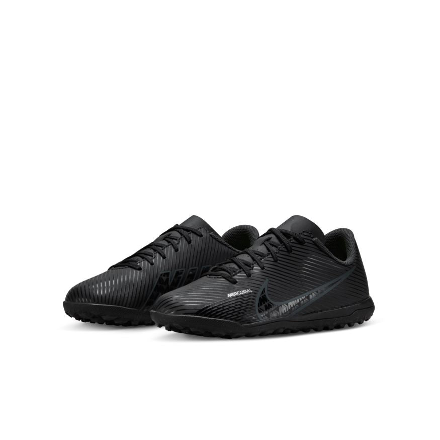 Nike Jr. Mercurial Vapor 15 Club TF Little/Big Kids' Turf Soccer Shoes - DJ5956-001-NIKE by Nike | Available at Niky's Sports