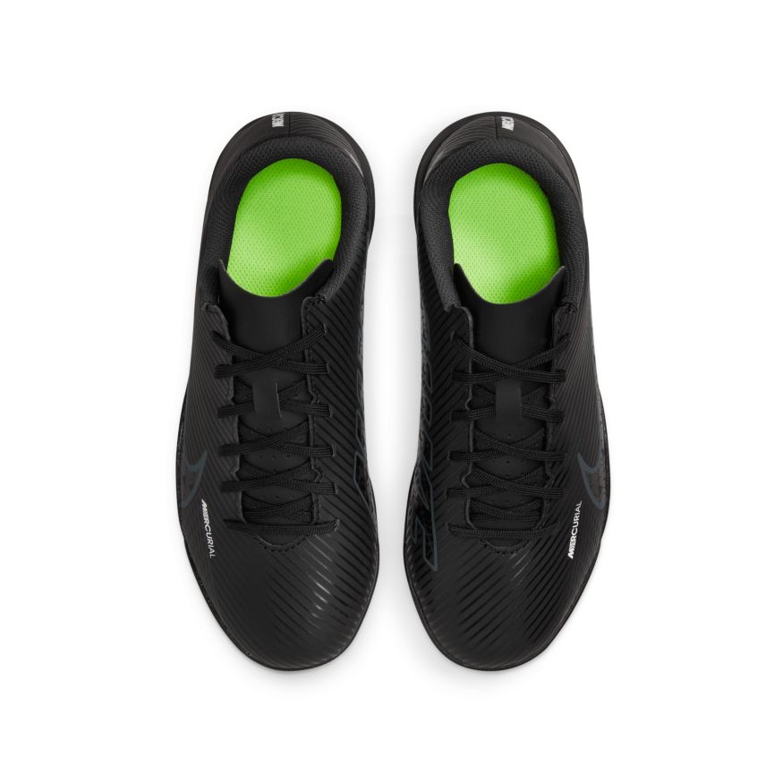 Nike Jr. Mercurial Vapor 15 Club TF Little/Big Kids' Turf Soccer Shoes - DJ5956-001-NIKE by Nike | Available at Niky's Sports