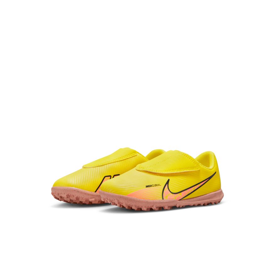 Nike Jr. Mercurial Vapor 15 Club TF Little Kids' Turf Soccer Shoes - DJ5966-780-NIKE by Nike | Available at Niky's Sports