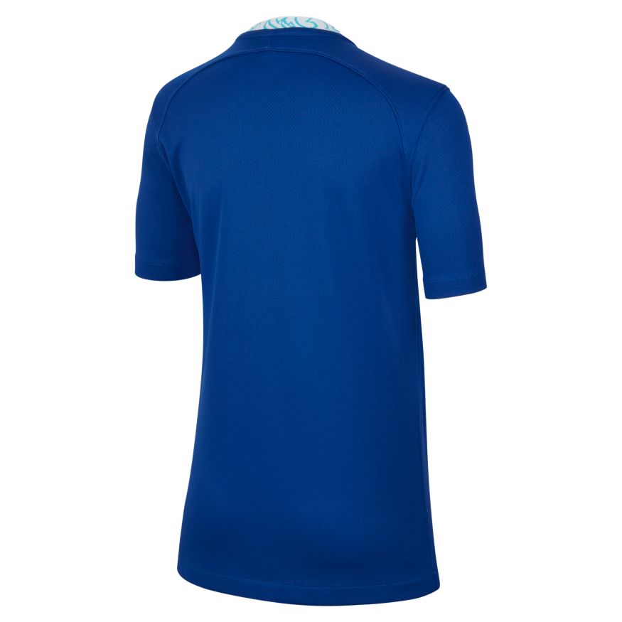 Chelsea FC 2022/23 Stadium Home Big Kids' Nike Dri-FIT Soccer Jersey
