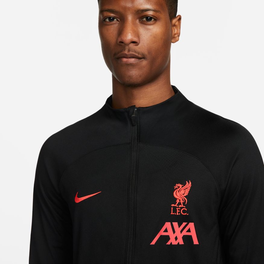 Liverpool FC Strike Men's Nike Dri-FIT Soccer Track Jacket - DJ8534-013-NIKE by Nike | Available at Niky's Sports