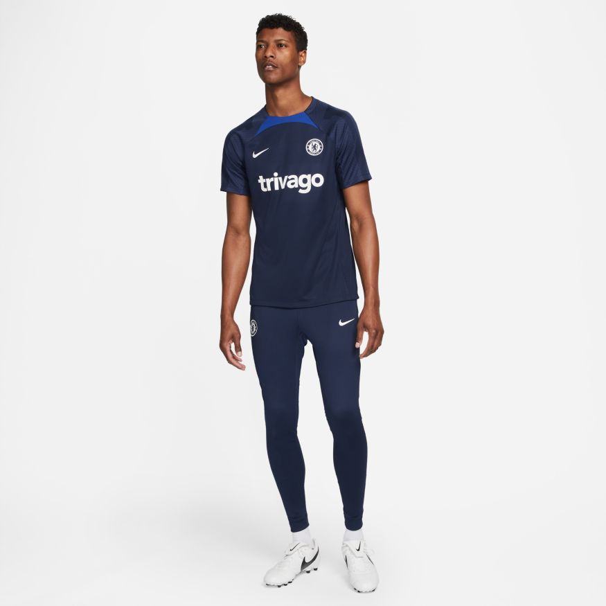 Nike Chelsea FC Strike Men's Dri-FIT Short-Sleeve Soccer Top - DJ8586-422-NIKE by Nike | Available at Niky's Sports