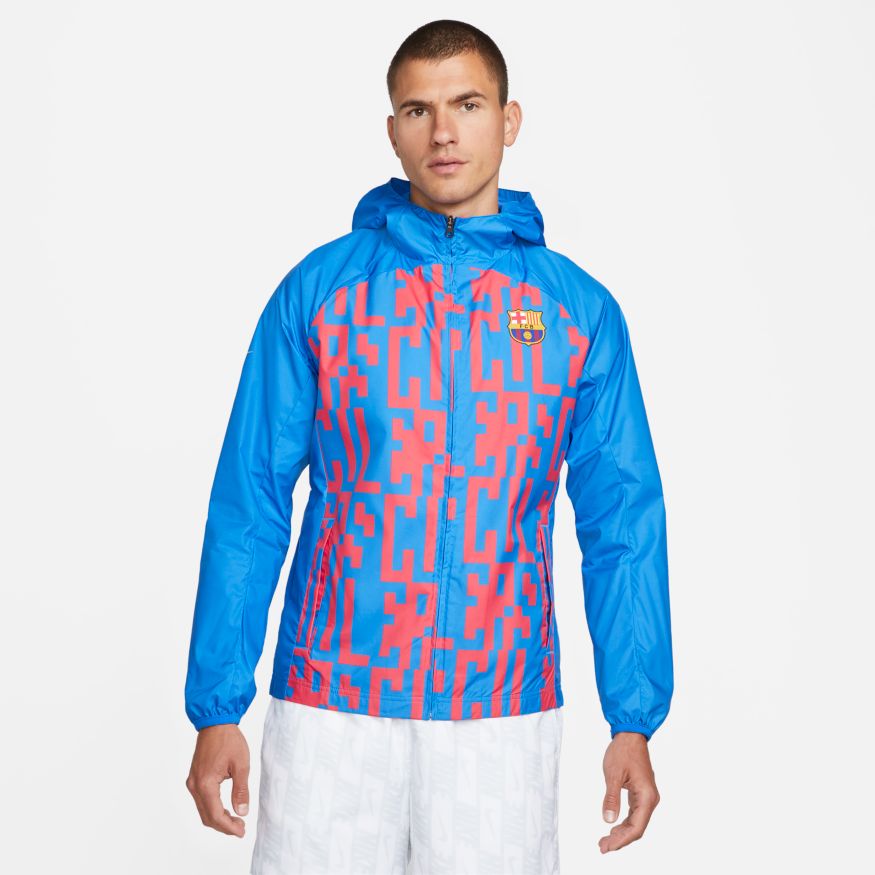Nike FC Barcelona AWF Men's Soccer Jacket