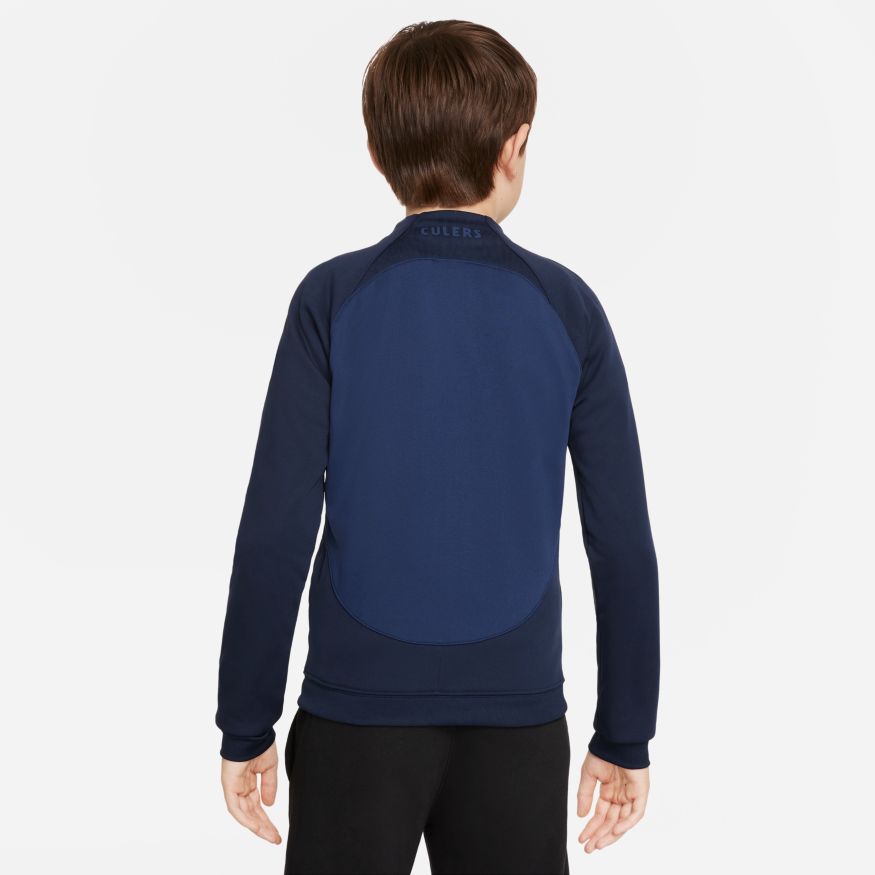 FC Barcelona Academy Pro Big Kids' Nike Soccer Jacket - DJ9730-451-NIKE by Nike | Available at Niky's Sports