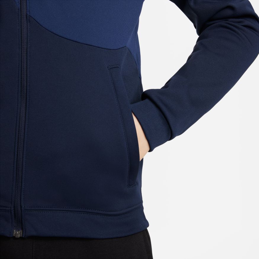 FC Barcelona Academy Pro Big Kids' Nike Soccer Jacket - DJ9730-451-NIKE by Nike | Available at Niky's Sports