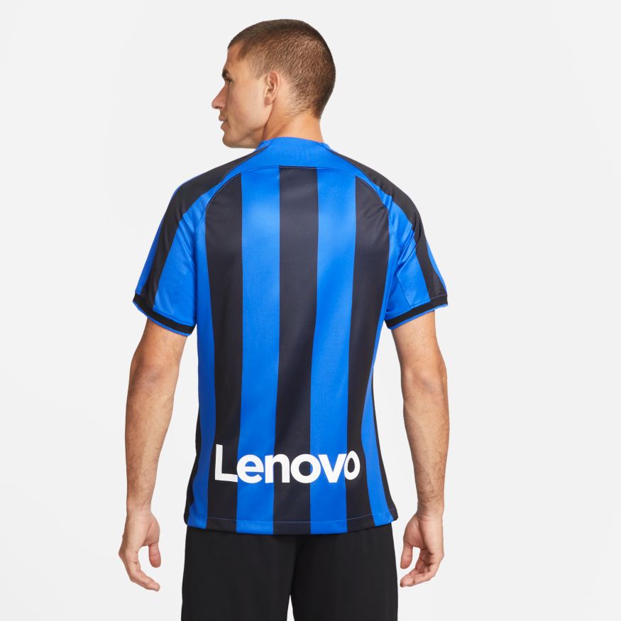 Nike Inter Milan 2022/23 Stadium Home Nike Dri-FIT Soccer Jersey - DM1842-409-NIKE by Nike | Available at Niky's Sports