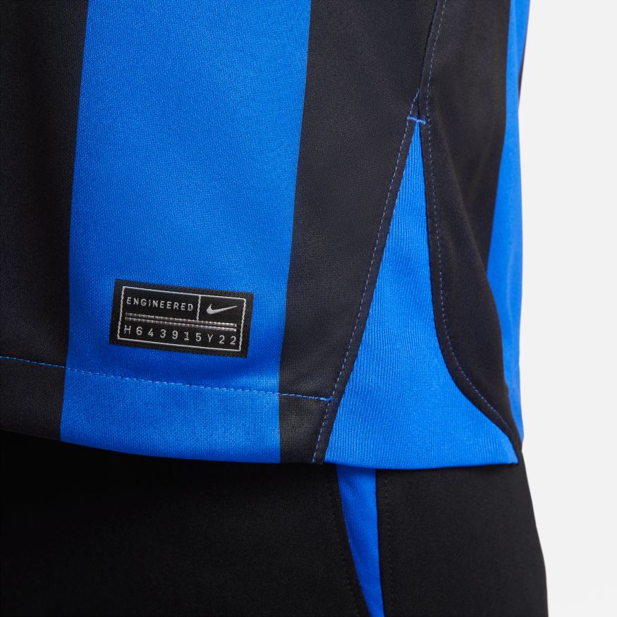 Nike Inter Milan 2022/23 Stadium Home Nike Dri-FIT Soccer Jersey - DM1842-409-NIKE by Nike | Available at Niky's Sports