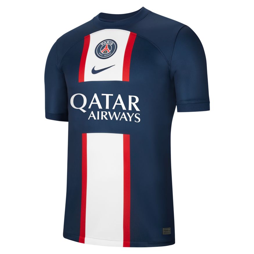 Paris Saint-Germain 2022/23 Stadium Home Men's Nike Dri-FIT Soccer Jersey - DM1844-411-NIKE by Nike | Available at Niky's Sports
