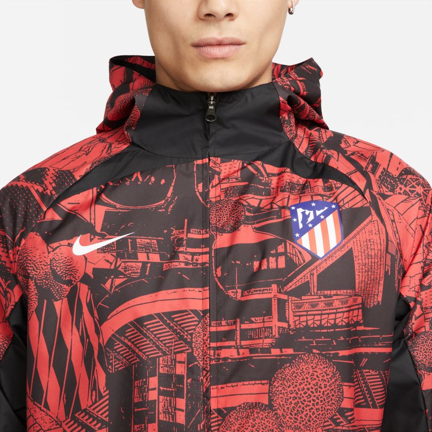Nike Atletico Madrid AWF Men's Soccer Jacket - DM2889-611-NIKE by Nike | Available at Niky's Sports