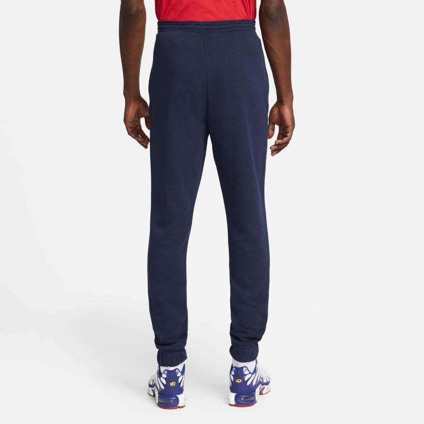 FC Barcelona Men's French Terry Soccer Pants - DM3148-451-NIKE by Nike | Available at Niky's Sports