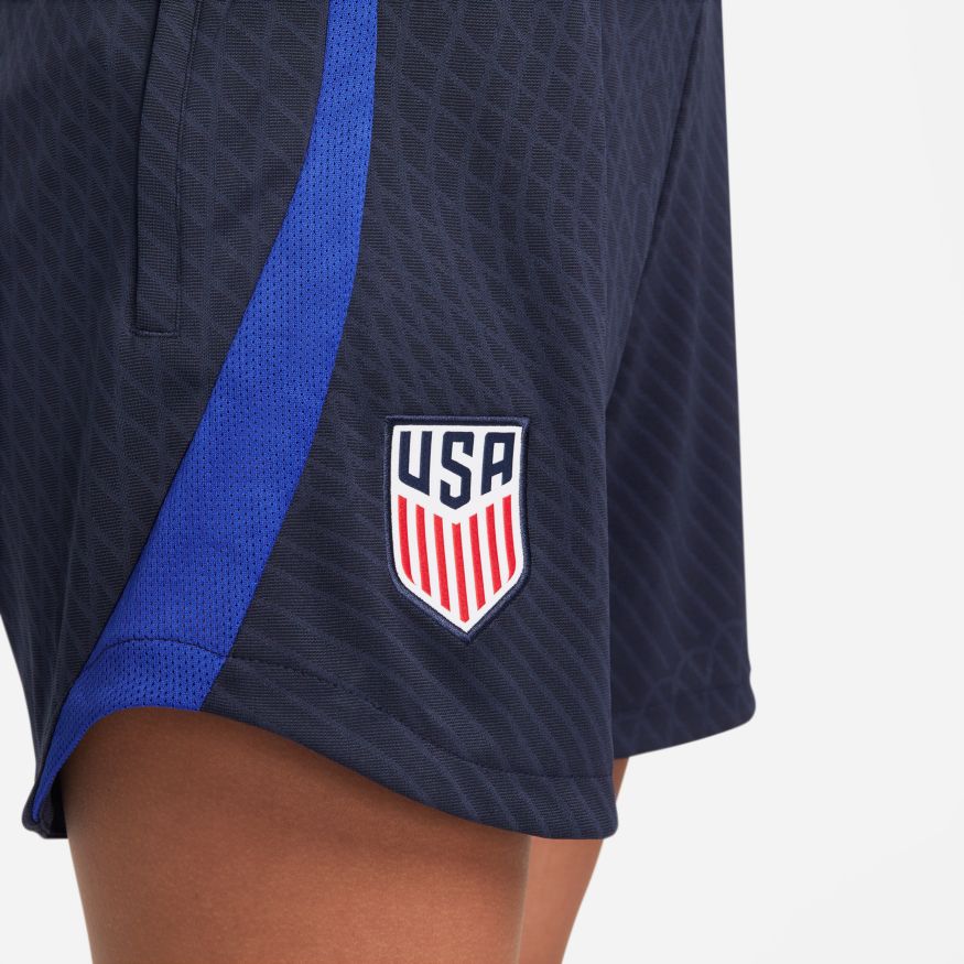 Nike United States Strike Women's Nike Dri-FIT Knit Soccer Shorts - DM9563-451-NIKE by Nike | Available at Niky's Sports