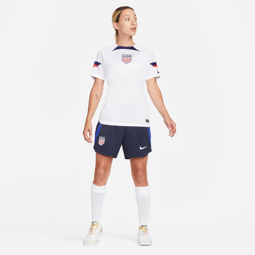 Nike United States Strike Women's Nike Dri-FIT Knit Soccer Shorts - DM9563-451-NIKE by Nike | Available at Niky's Sports