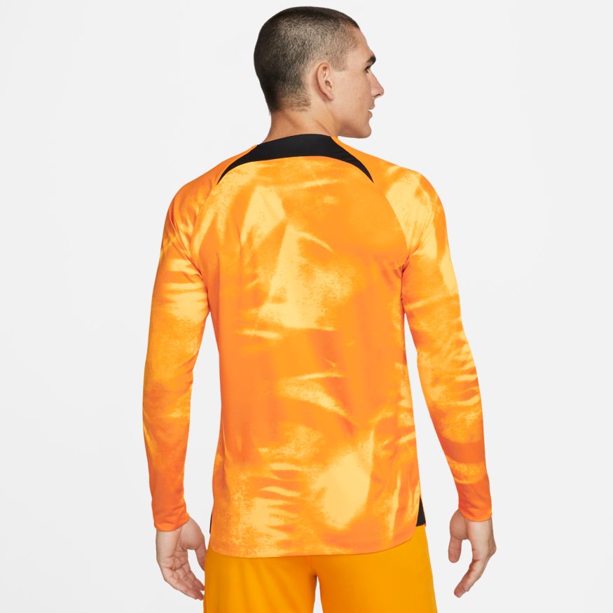 Nike Netherlands 2022/23 Stadium Home Men's Dri-FIT Long-Sleeve Soccer