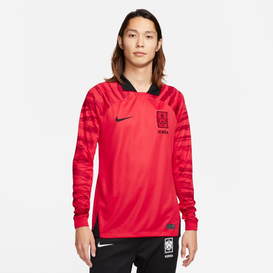 Nike Korea 2022/23 Stadium Home Men's Dri-FIT Long-Sleeve Soccer Jersey