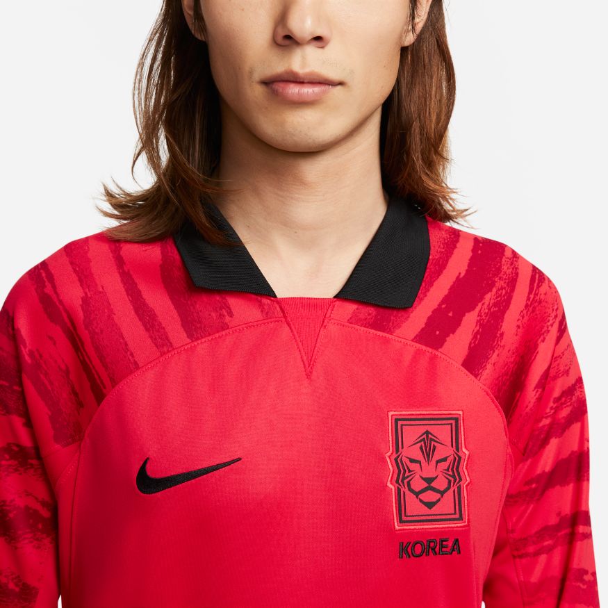 Nike Korea 2022/23 Stadium Home Men's Dri-FIT Long-Sleeve Soccer Jersey