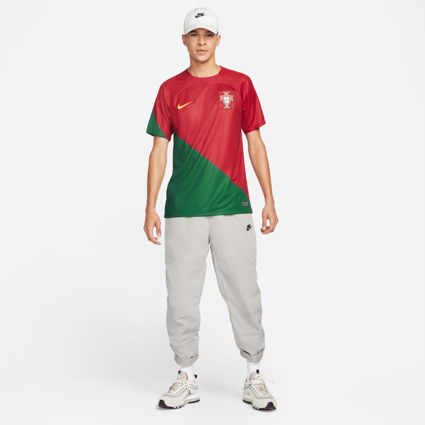 Nike Portugal 2022/23 Stadium Home Men's Dri-FIT Soccer Jersey - DN0692-628-NIKE by Nike | Available at Niky's Sports