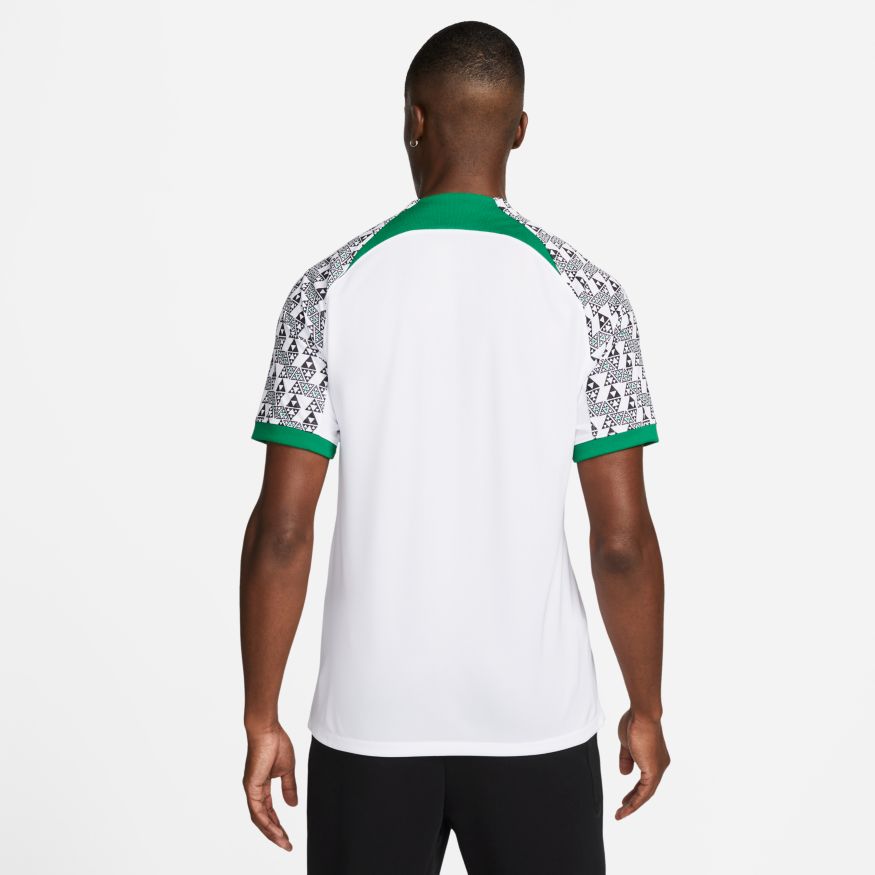 Nike Nigeria 2022/23 Stadium Away Men's Dri-FIT Soccer Jersey - DN0695-100-NIKE by Nike | Available at Niky's Sports