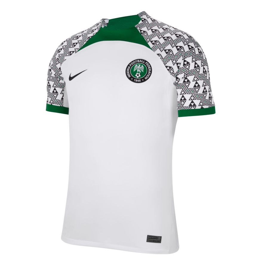 Nike Nigeria 2022/23 Stadium Away Men's Dri-FIT Soccer Jersey - DN0695-100-NIKE by Nike | Available at Niky's Sports