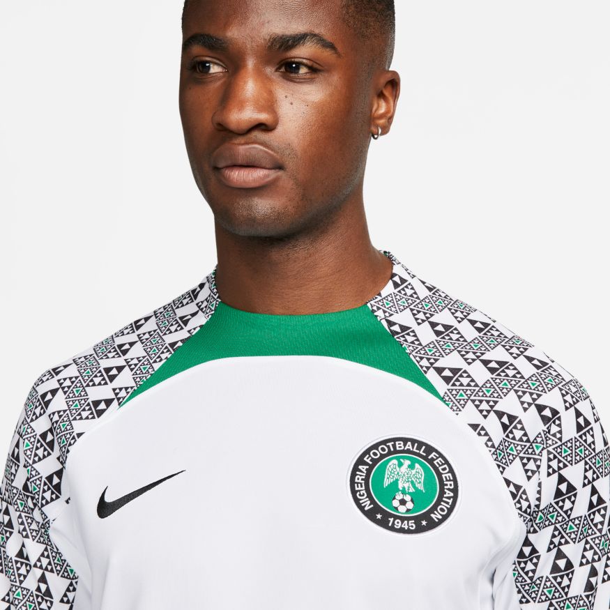 Nike Nigeria 2022/23 Stadium Away Men's Dri-FIT Soccer Jersey - DN0695-100-NIKE by Nike | Available at Niky's Sports