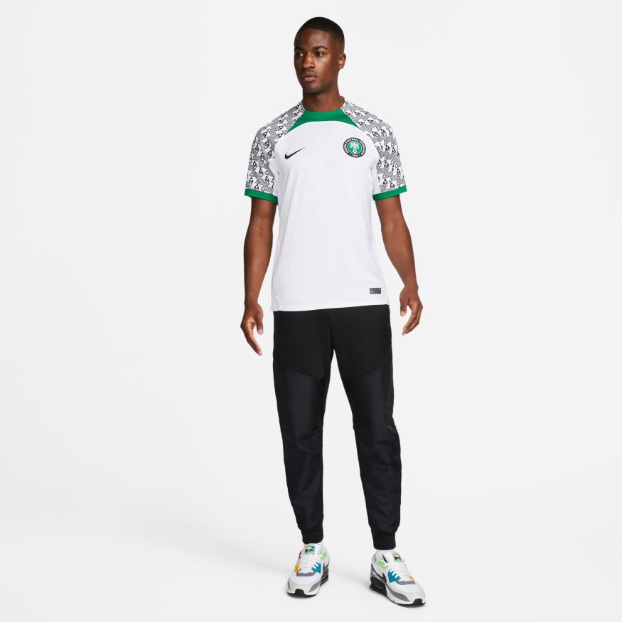 Nike Nigeria 2022/23 Stadium Away Men's Dri-FIT Soccer Jersey - DN0695-100-NIKE by Nike | Available at Niky's Sports