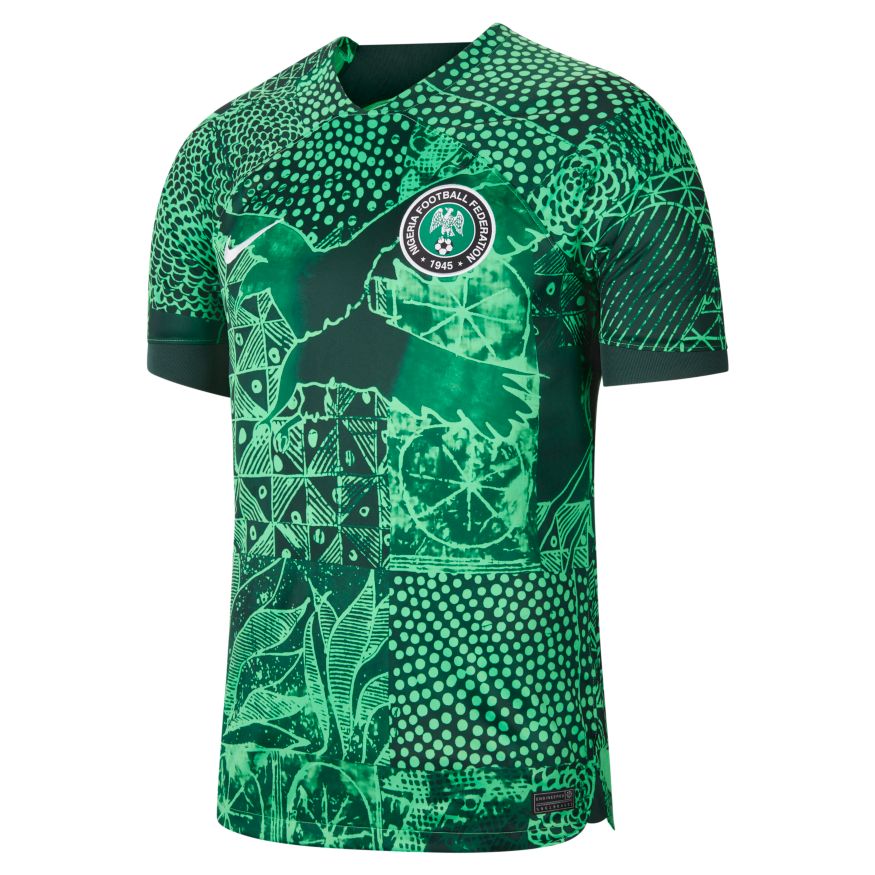 Nike Nigeria 2022/23 Stadium Home Men's Nike Dri-FIT Soccer Jersey - DN0696-329-NIKE by Nike | Available at Niky's Sports