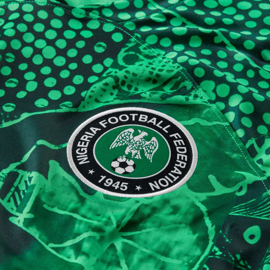 Nike Nigeria 2022/23 Stadium Home Men's Nike Dri-FIT Soccer Jersey - DN0696-329-NIKE by Nike | Available at Niky's Sports