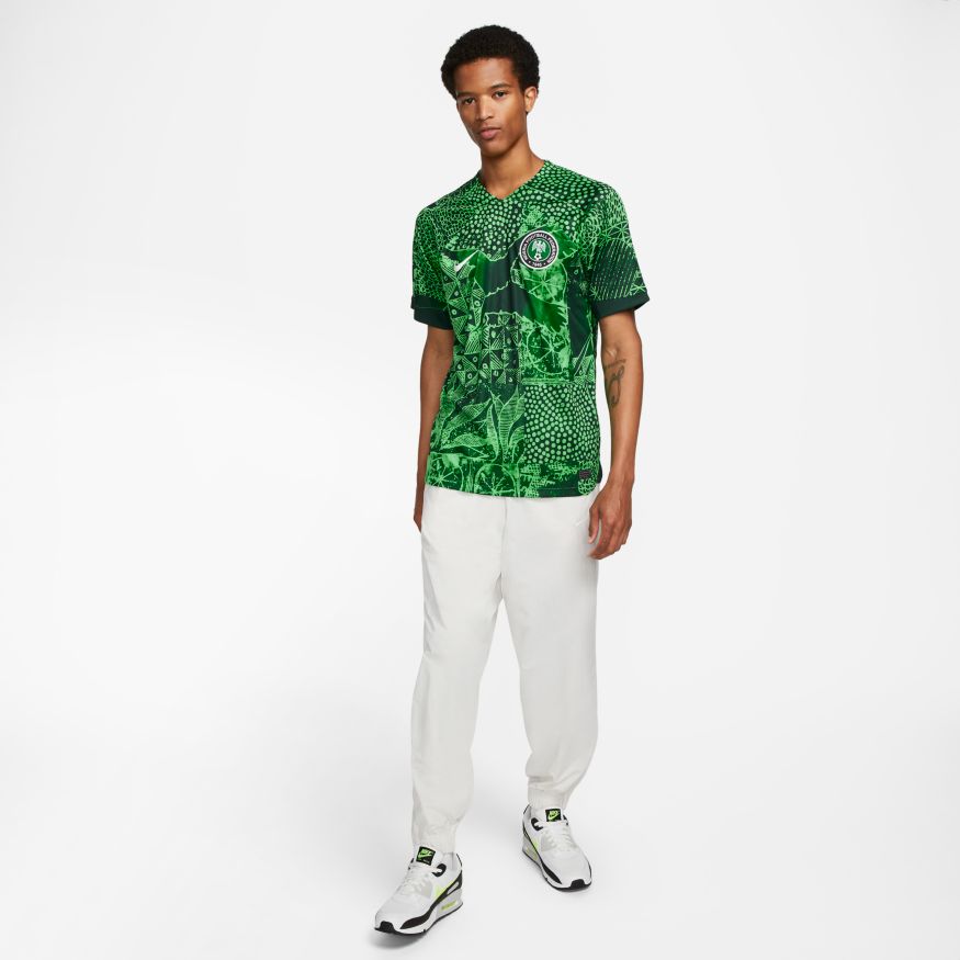 Nike Nigeria 2022/23 Stadium Home Men's Nike Dri-FIT Soccer Jersey - DN0696-329-NIKE by Nike | Available at Niky's Sports