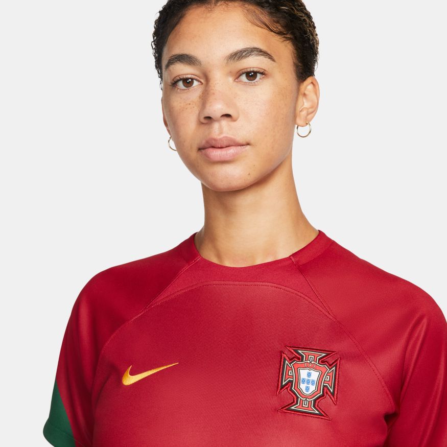 Nike Portugal 2022/23 Stadium Home Women's Dri-FIT Soccer Jersey - DN0766-628-NIKE by Nike | Available at Niky's Sports