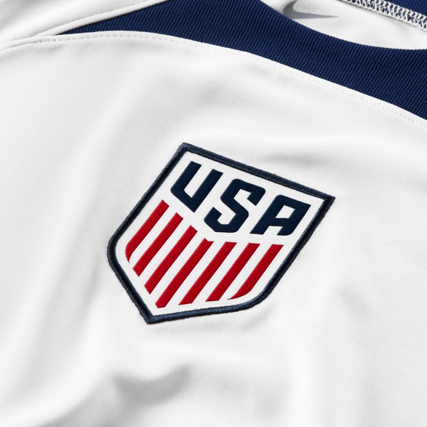 U.S. 2022/23 Stadium Home Women's Nike Dri-FIT Soccer Jersey - DN0778-101-NIKE by Nike | Available at Niky's Sports