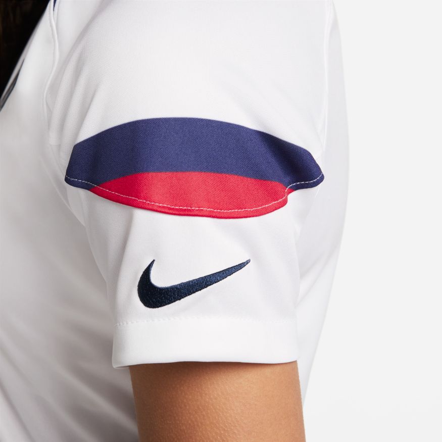U.S. 2022/23 Stadium Home Women's Nike Dri-FIT Soccer Jersey - DN0778-101-NIKE by Nike | Available at Niky's Sports
