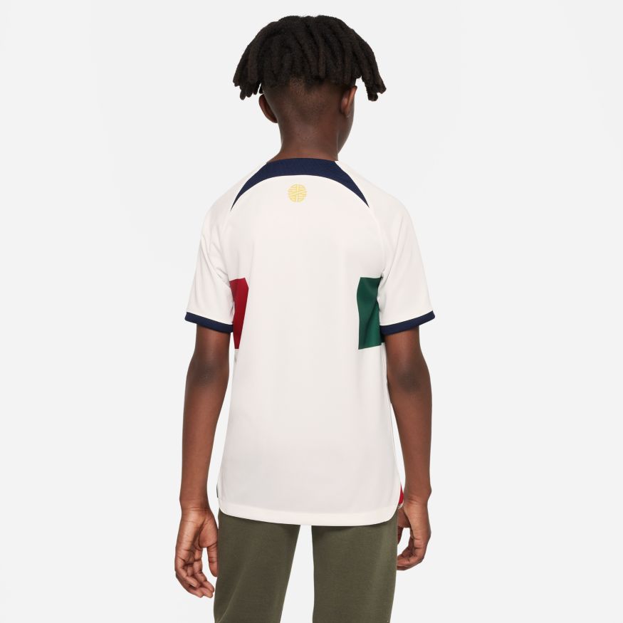 Nike Portugal 2022/23 Stadium Away Big Kids' Nike Dri-FIT Soccer Jersey - DN0834-133-NIKE by Nike | Available at Niky's Sports