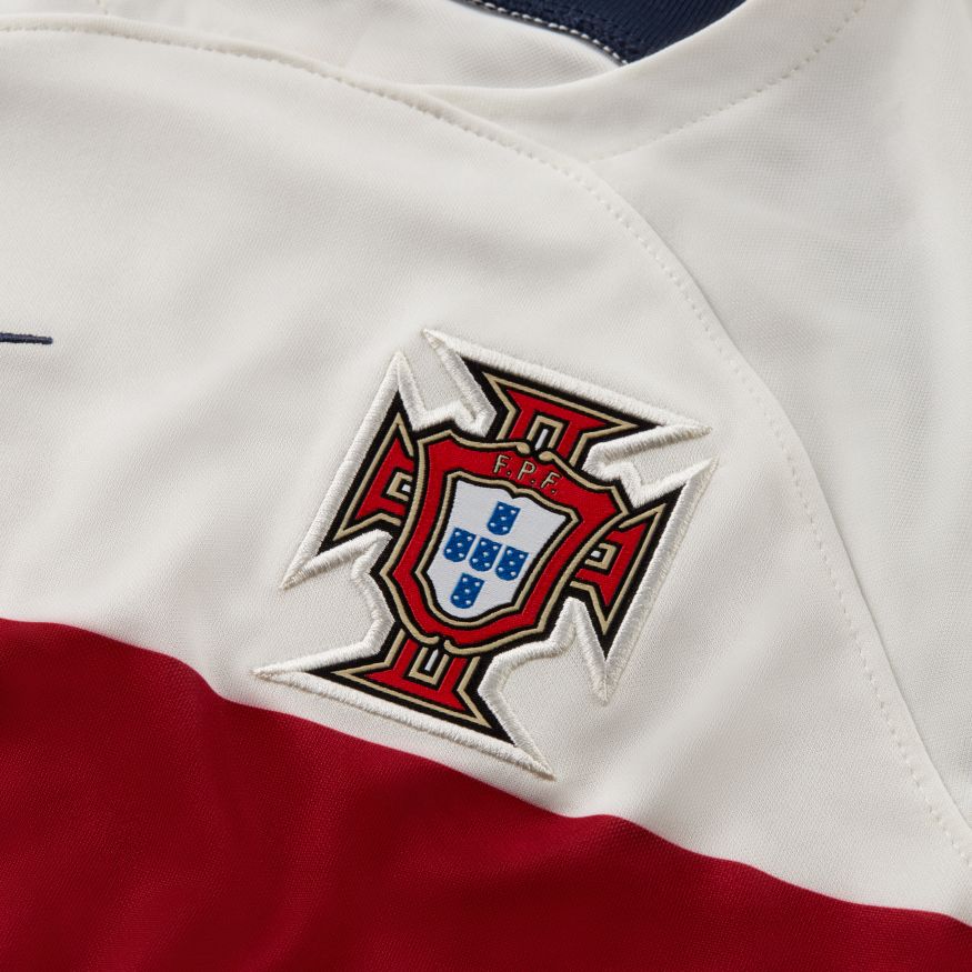 Nike Portugal 2022/23 Stadium Away Big Kids' Nike Dri-FIT Soccer Jersey - DN0834-133-NIKE by Nike | Available at Niky's Sports