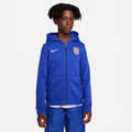 Nike U.S. Big Kids' Full-Zip Hoodie - DN1194-452-NIKE by Nike | Available at Niky's Sports