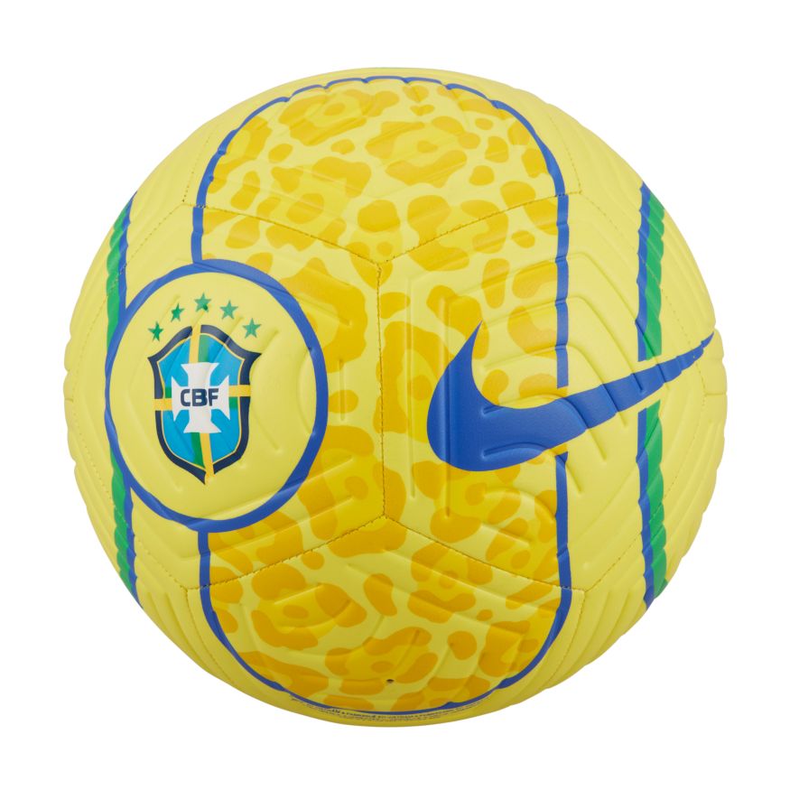 Nike Brasil Strike Soccer Ball - DN3615-740-NIKE by Nike | Available at Niky's Sports