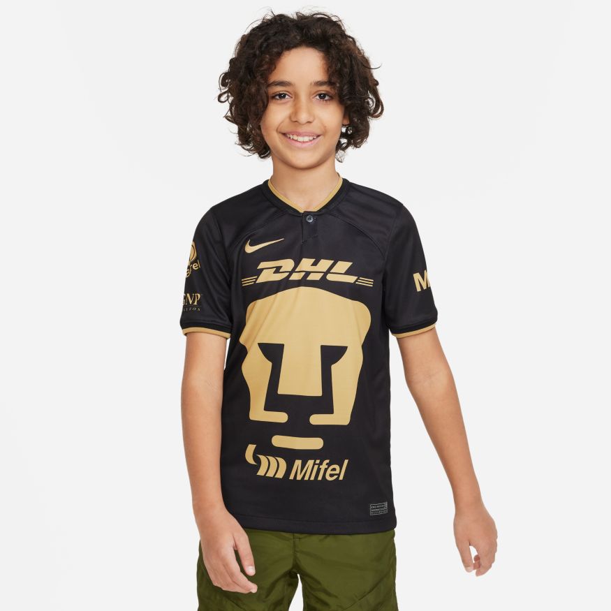 Nike Pumas UNAM 2023 Stadium Third Big Kids' Dri-FIT Soccer Jersey