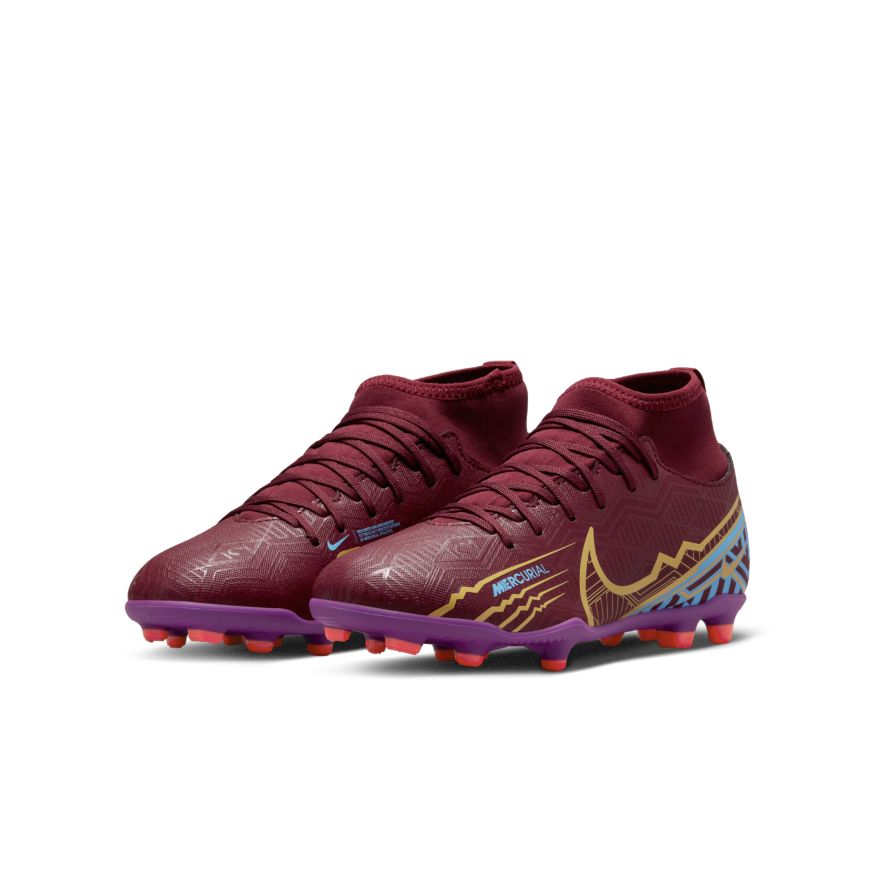 Nike Jr. Mercurial Superfly 9 Club KM FG/MG Little/Big Kids' Multi-Ground Soccer Cleats