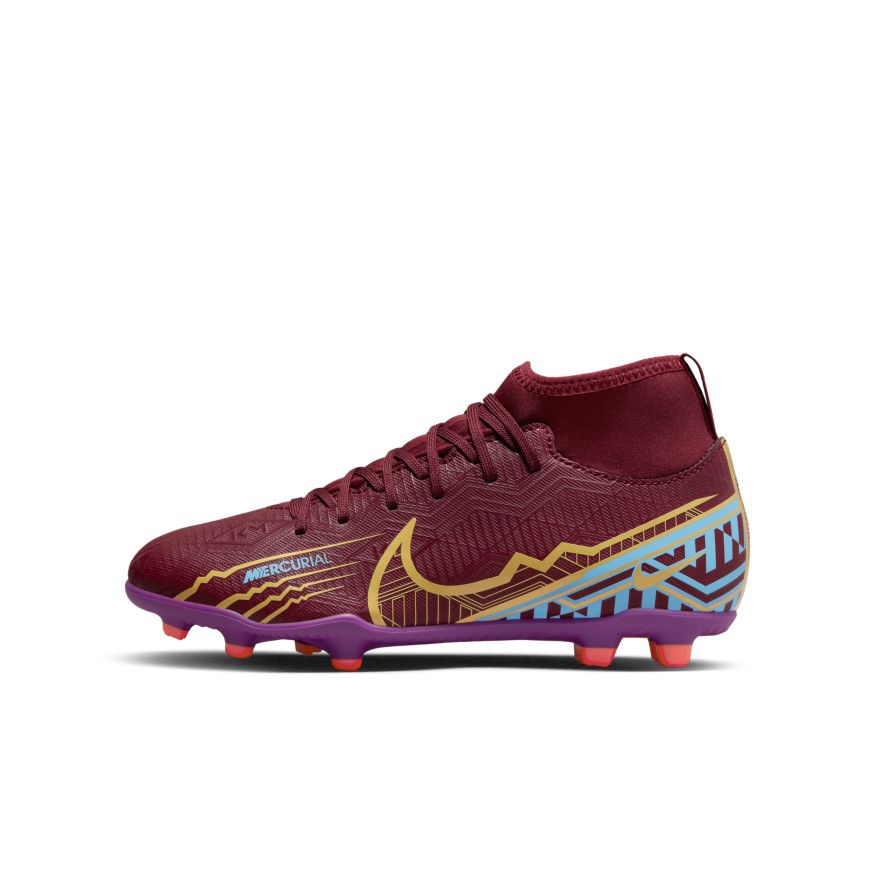 Nike Jr. Mercurial Superfly 9 Club KM FG/MG Little/Big Kids' Multi-Ground Soccer Cleats