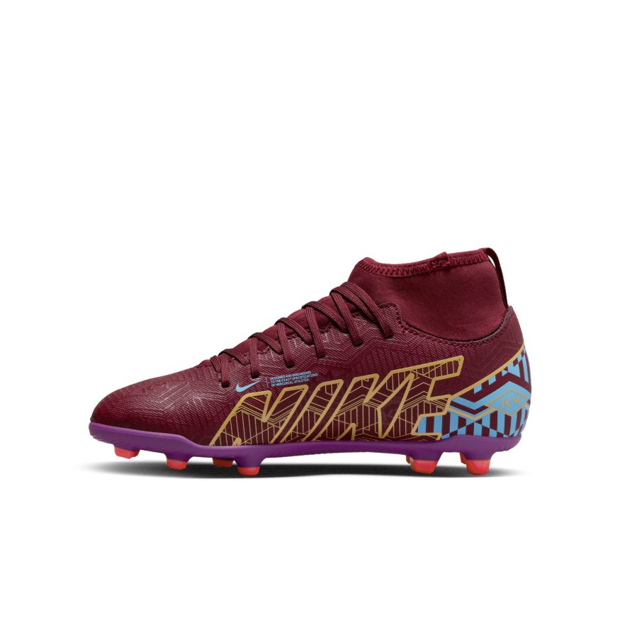 Nike Jr. Mercurial Superfly 9 Club KM FG/MG Little/Big Kids' Multi-Ground Soccer Cleats