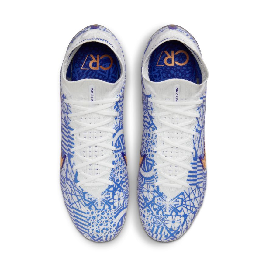 Nike Zoom Mercurial Superfly 9 Elite CR7 FG Firm-Ground Soccer Cleats - DQ5293-182-NIKE by Nike | Available at Niky's Sports