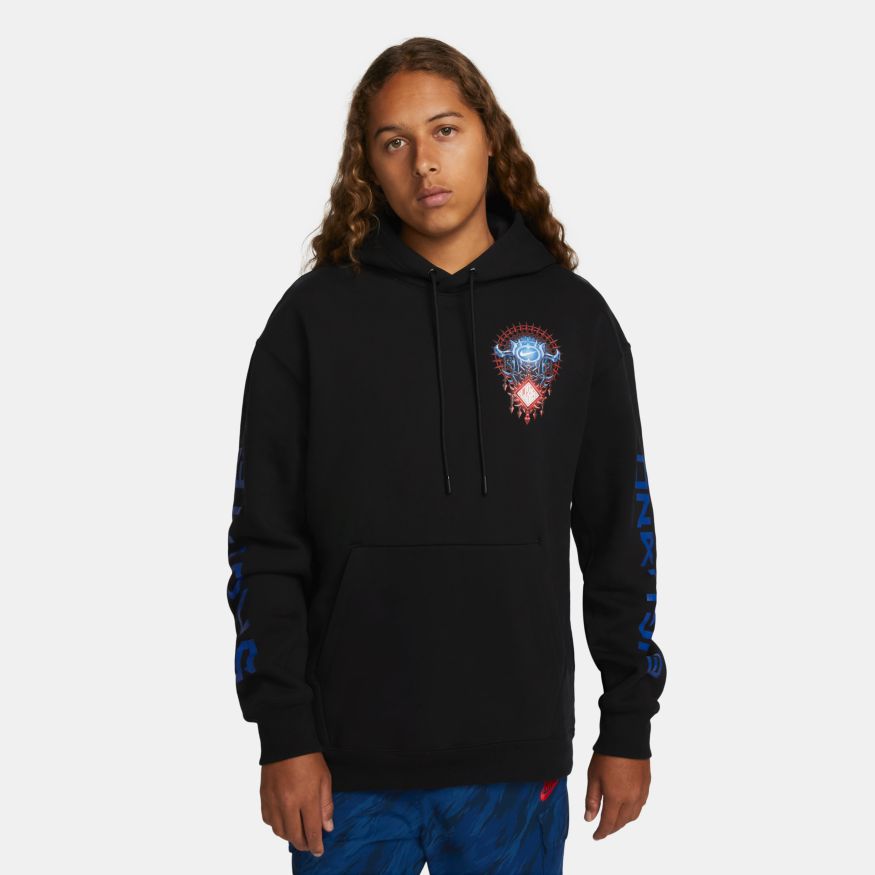 Nike England Men's Fleece Pullover Hoodie - DQ6142-010-NIKE by Nike | Available at Niky's Sports